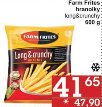 Jip Farm Frites hranolky nabídka