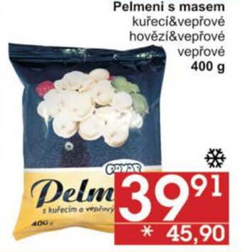 Jip Pelmeni s masem nabídka