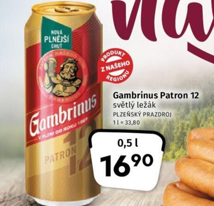 Coop Gambrinus Patron 12 nabídka