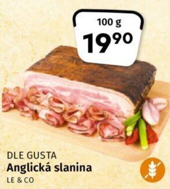 Coop Anglická slanina nabídka