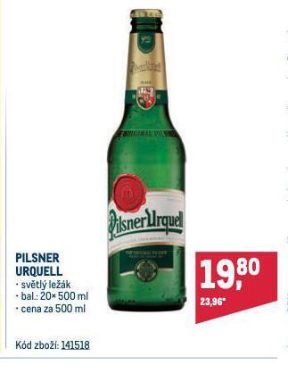Makro Pivo pilsner urquell nabídka