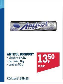 Makro Anticol bonbony nabídka