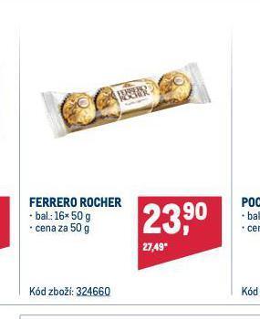 Makro Ferrero rocher nabídka