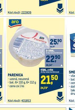 Makro Parenica nabídka