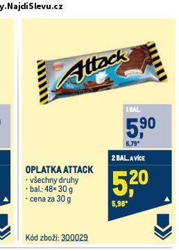 Makro Oplatka attack nabídka