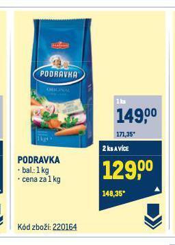 Makro Podravka nabídka