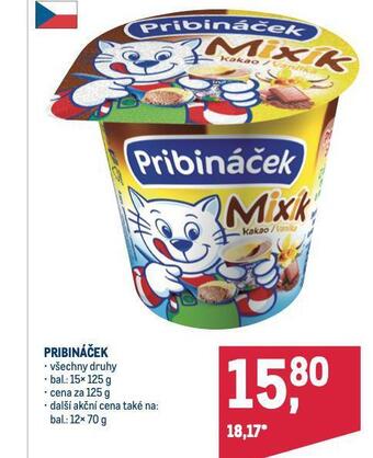 Makro Pribináček nabídka