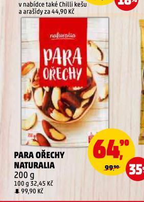 Penny Market Para ořechy nabídka