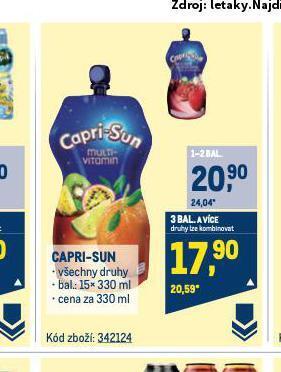 Makro Capri sun nabídka