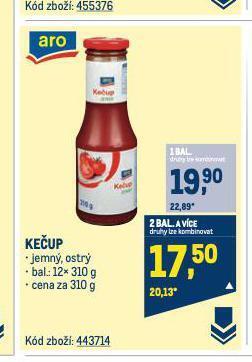 Makro Kečup nabídka
