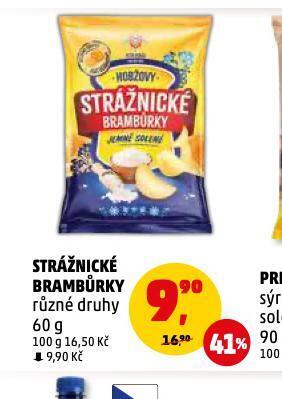 Penny Market Strážnické brambůrky nabídka