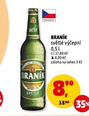 Penny Market Pivo braník nabídka