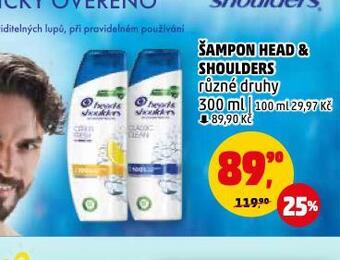 Penny Market Head & shoulders šampon nabídka