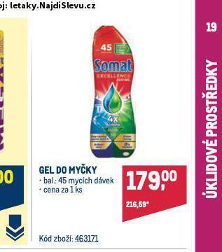 Makro Somat gel do myčky nabídka