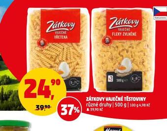 Penny Market Zátkovy vaječné těstoviny nabídka