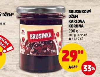 Penny Market Brusinkový džem nabídka