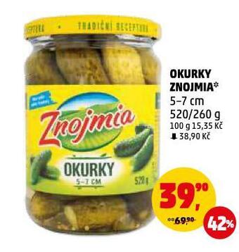 Penny Market Okurky znojmia nabídka