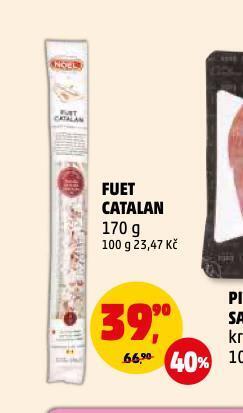Penny Market Fuet catalan nabídka