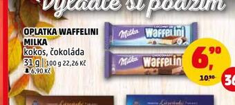 Penny Market Oplatka waffelini milka nabídka