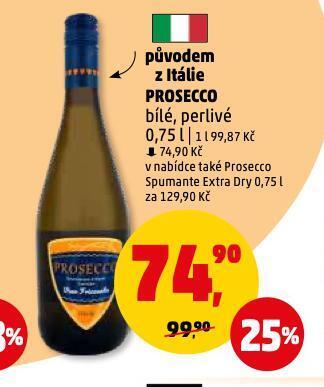 Penny Market Prosecco nabídka
