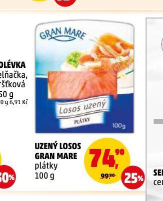 Penny Market Uzený losos nabídka