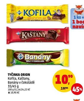 Penny Market Banány v čokoládě nabídka
