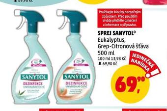 Penny Market Sprej sanytol nabídka