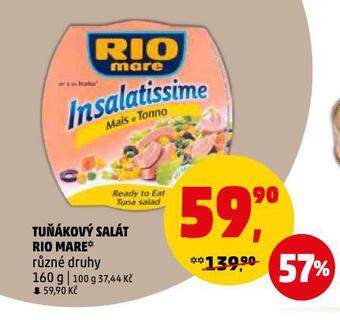 Penny Market Tuňákový salát rio mare nabídka