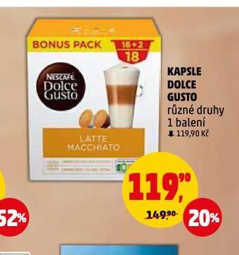 Penny Market Kávové kapsle dolce gusto nabídka