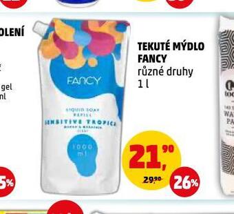 Penny Market Tekuté mýdlo fancy nabídka