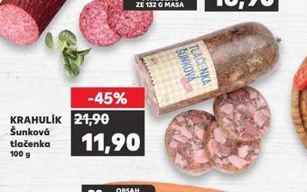 Kaufland Šunková tlačenka nabídka