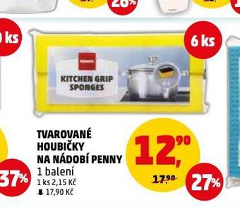 Penny Market Tvarované houbičky na nádobí nabídka