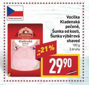 Billa Šunka výběrová nabídka