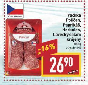 Billa Herkules nabídka