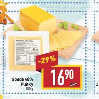 Billa Gouda sýr nabídka