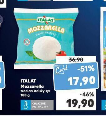 Kaufland Italat mozzarella nabídka
