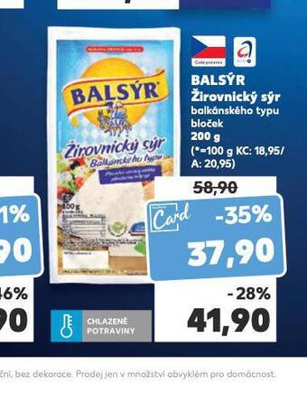 Kaufland Balsýr nabídka