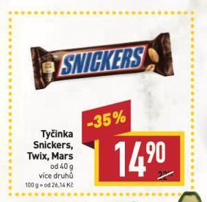 Billa Twix nabídka