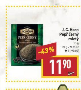 Billa Pepř černý nabídka