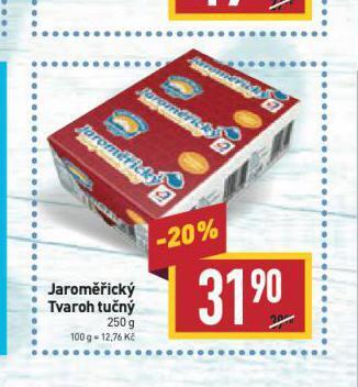 Billa Jaroměřický tvaroh nabídka