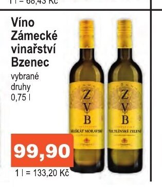 Víno Zámecké vinařství Bzenec