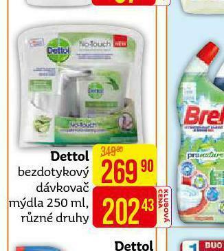 Teta Dettol bezdotykový dávkovač mýdla nabídka