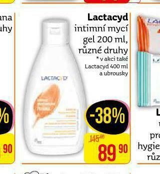 Teta Lactacyd intimní mycí emulze nabídka