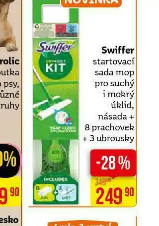 Teta Swiffer startovací sada mop + prachovka nabídka