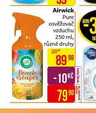 Teta Airwick pure osvěžovač nabídka