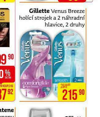 Teta Gillette venus breeze holicí strojek nabídka