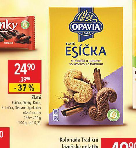 Globus Zlaté esíčka, derby, koka, kolečka, ovesné, spekulky nabídka