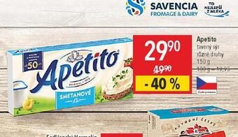 Globus Apetito tavený sýr nabídka