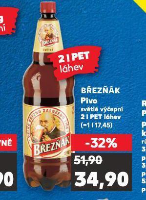 Kaufland Pivo březňák nabídka