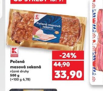 Kaufland Pečená masové sekaná nabídka